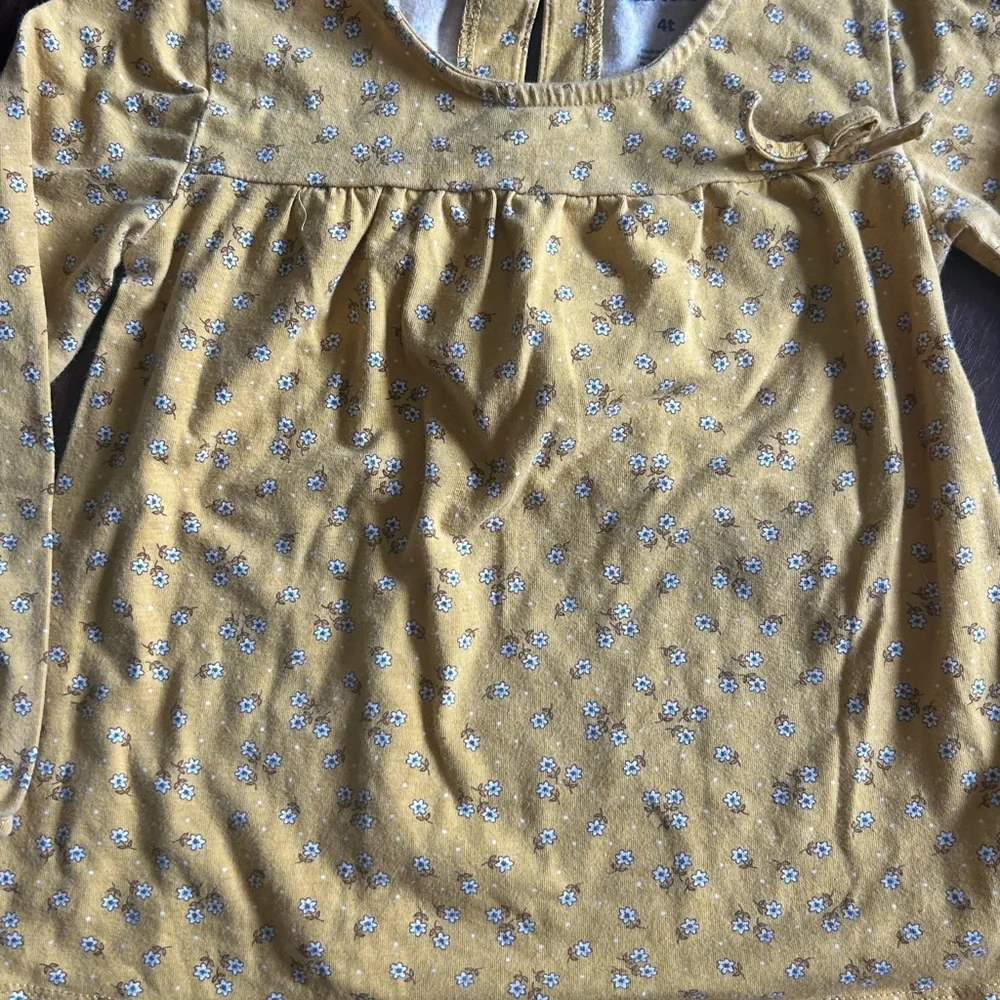 Carter's Yellow Floral toddler girls Top
